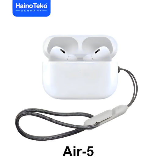 Original Haino Teko Germany Air 5 Wireless Earphones Noise Cancellation Premium Design & Comfortable Fit